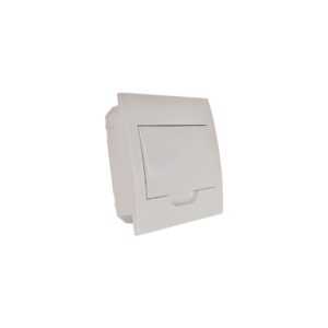 TABLERO EMBUTIDO 8 MODULOS L/H TAPA BLANCA LEXO