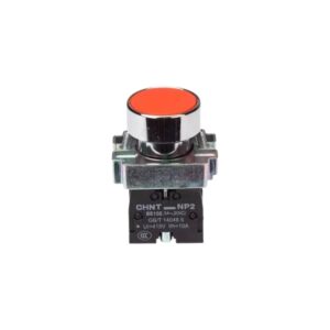 PULSADOR METÁLICO ROJO IP40 CNC