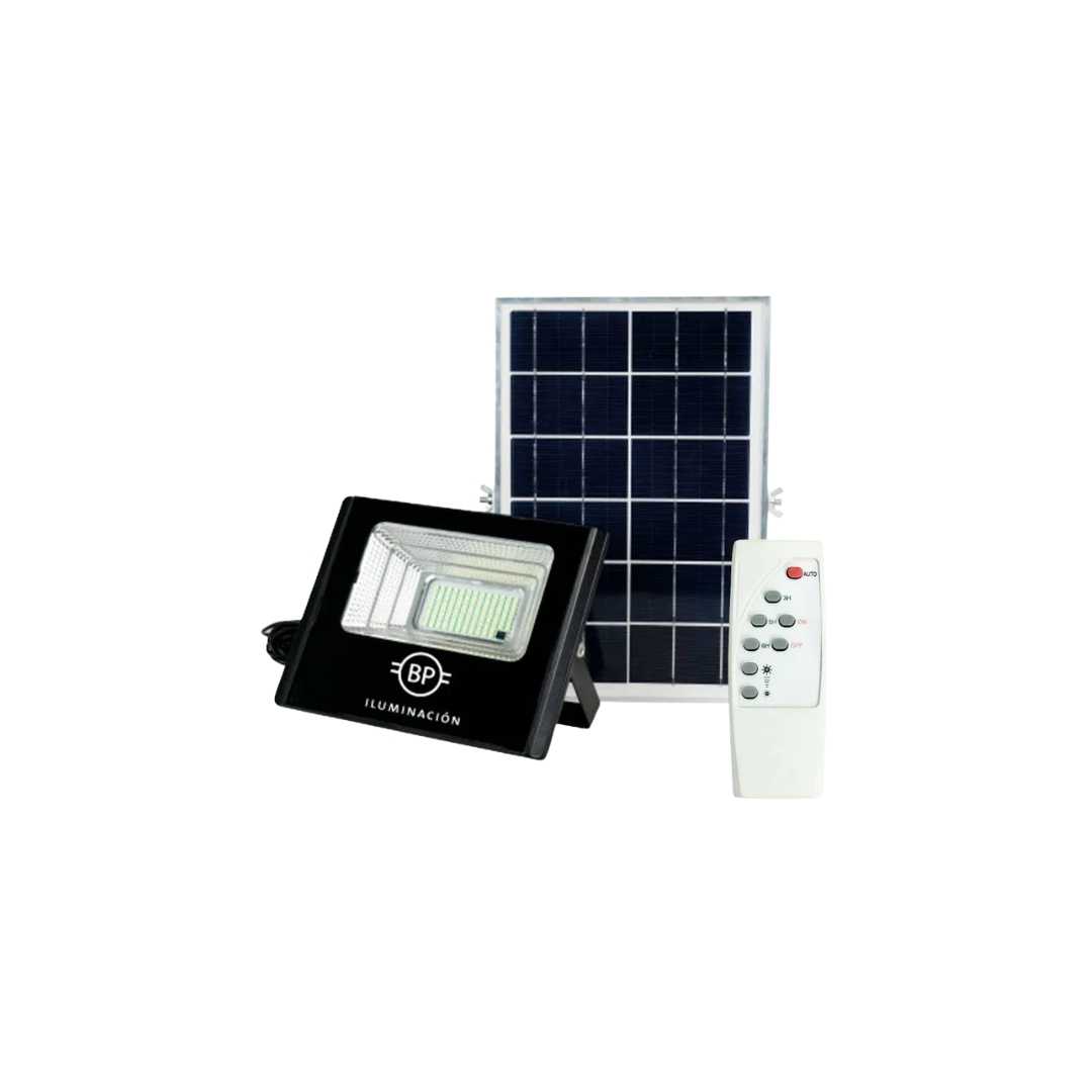 REFLECTOR LED 40W CON PANEL SOLAR EXTERNO 900LM IP65 6500K